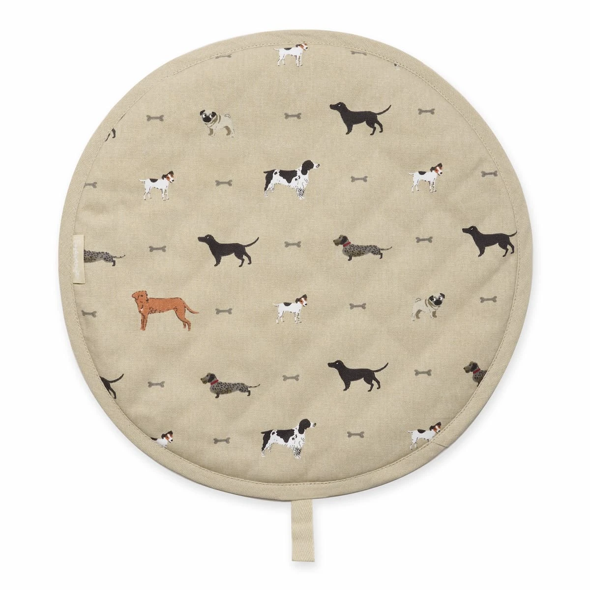 Woof Circular Hob Cover Woof Circular Hob Cover -Sophie Allport Shop ALL32175 CUTOUT ORIGINAL
