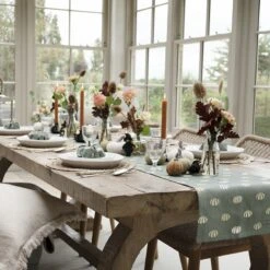 Pumpkin Felt Table Decorations (Set Of 3) 7 Pumpkin Felt Table Decorations (Set Of 3) -Sophie Allport Shop AW22 Halloween all90810 all90300 cfff903s tfd9003 cfff90h3s table decoration landscape lifestyle high res square