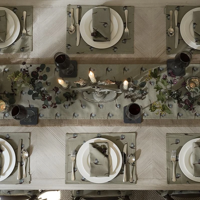 Pheasant Table Runner Pheasant Table Runner -Sophie Allport Shop AW22 Pheasant Lifestyle Hero5 high res square 056e3f5f 9738 456d b9a5 a16a2f0ff7f9