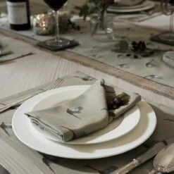 Pheasant Table Runner 6 Pheasant Table Runner -Sophie Allport Shop AW22 Pheasant Lifestyle Hero8 high res square 6398ff60 a009 4f45 95f9 371ee0a1870d