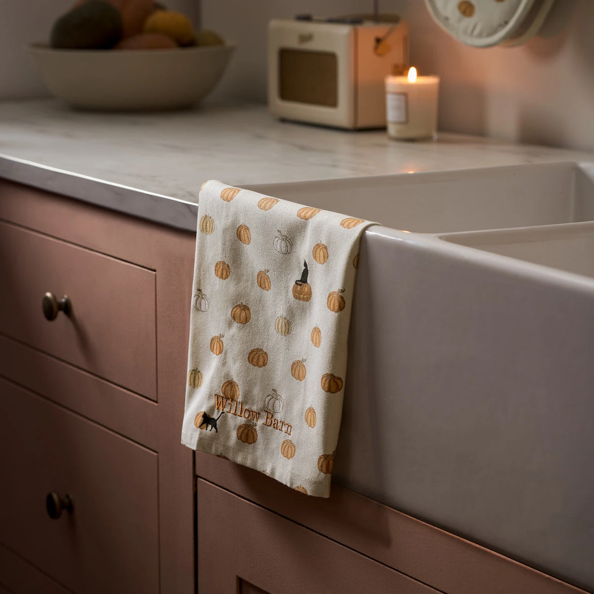 Trick or Treat Tea Towel Trick Or Treat Tea Towel -Sophie Allport Shop AW23 ALL117601 SQUARE ALT