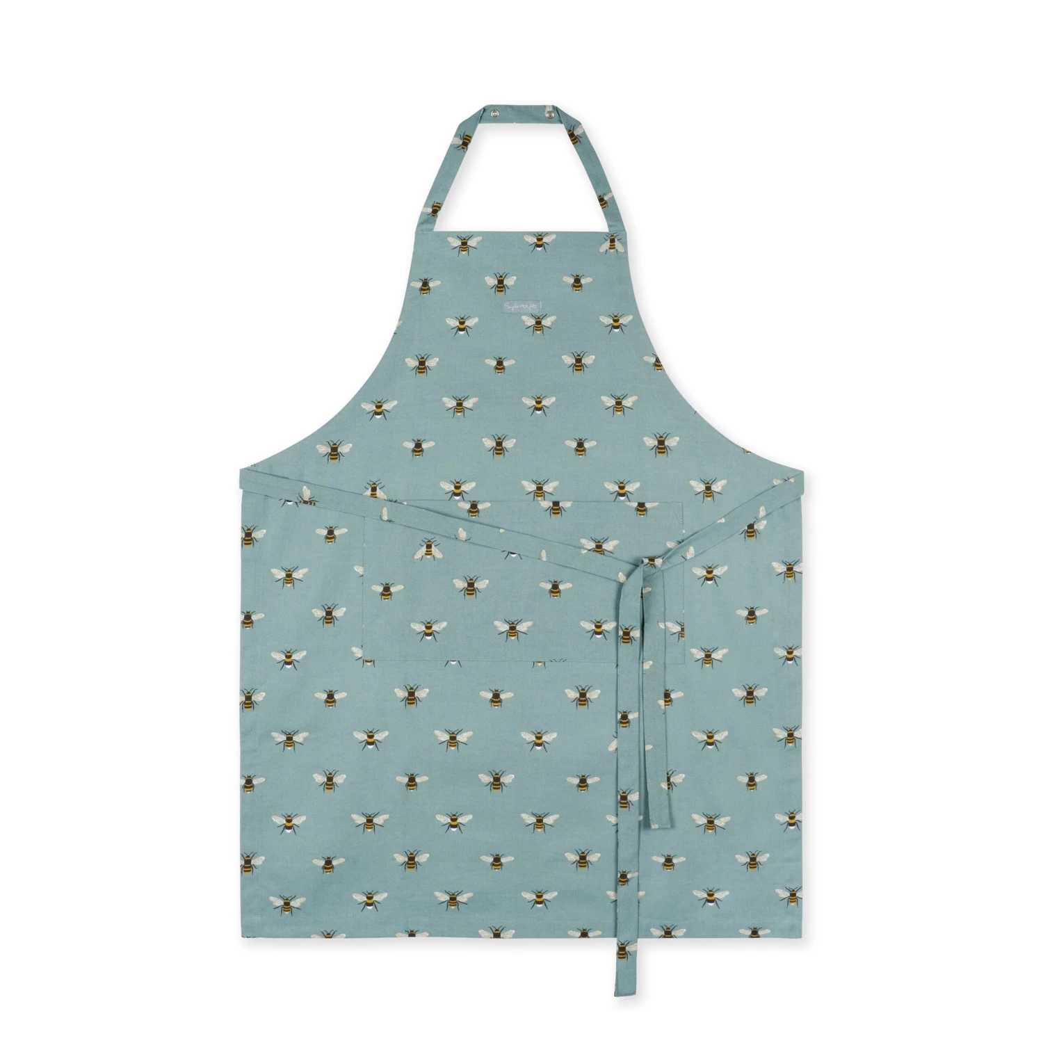 Bees Teal Adult Apron Bees Teal Adult Apron -Sophie Allport Shop AW23 ALL80250 CUTOUT scaled