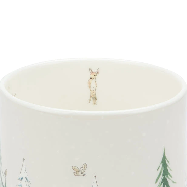 Christmas Stags Mug Christmas Stags Mug -Sophie Allport Shop AW23 BM11401 CUTOUT DETAIL