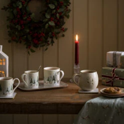Christmas Stags Stoneware Mug -Sophie Allport Shop AW23 BM11401 IM11401 SQUARE Custom