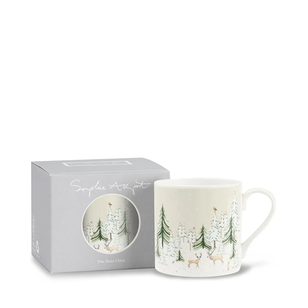 Christmas Stags Mug Christmas Stags Mug -Sophie Allport Shop AW23 IM11401 CUTOUT BOX