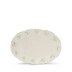 Acorn & Oak Leaves Stoneware Serving Platter 2 Acorn & Oak Leaves Stoneware Serving Platter -Sophie Allport Shop AW23 SSP113 CUTOUT Custom