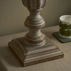 Witham Carved Table Lamp -Sophie Allport Shop AW23 XSA008 DETAIL Web