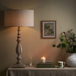 Witham Carved Table Lamp -Sophie Allport Shop AW23 XSA008 SQUARE ON Web