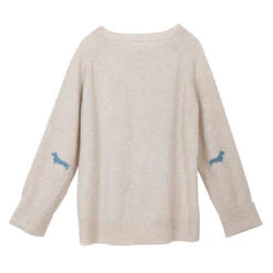 Dachshund Cashmere Jumper -Sophie Allport Shop DachshundJumper 1