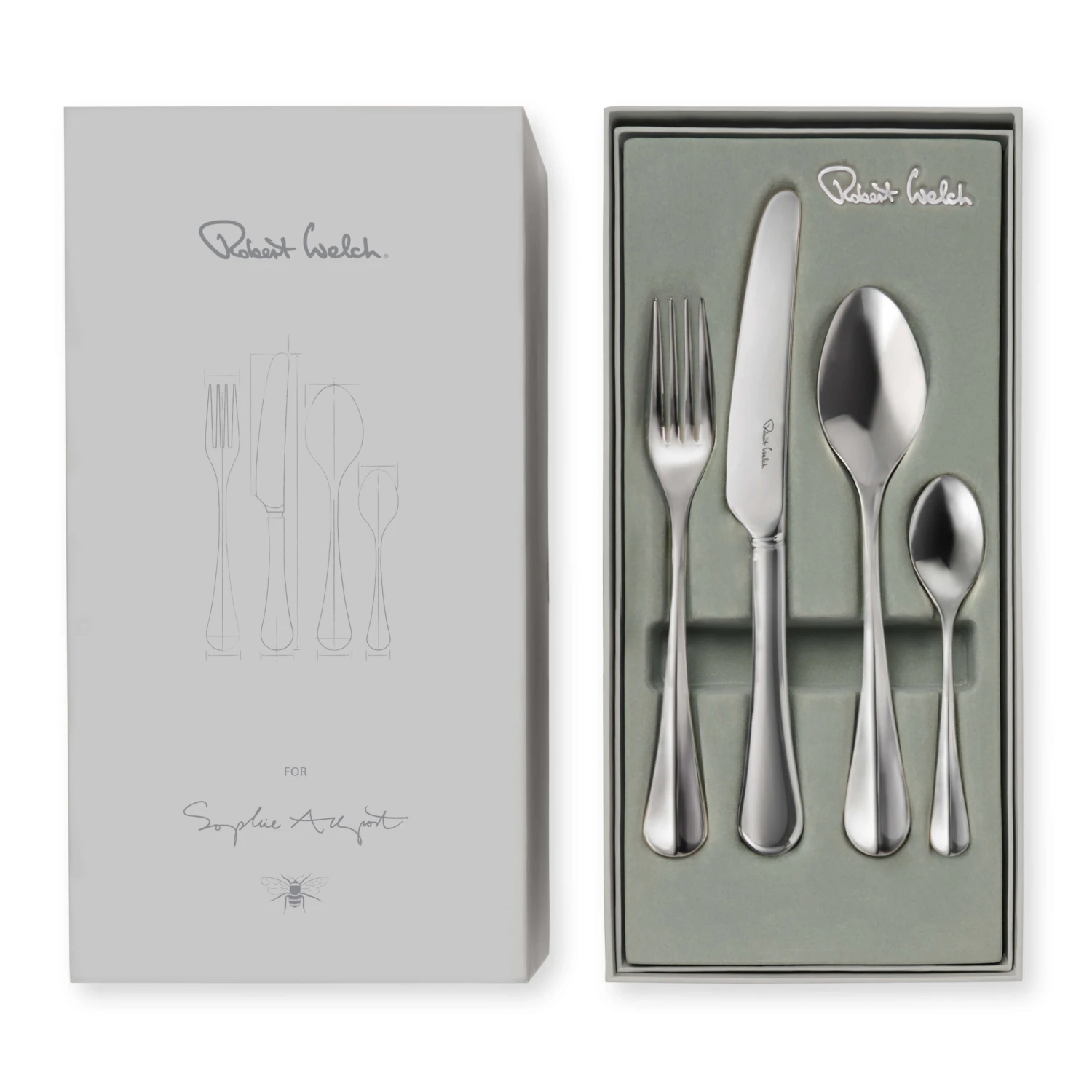 Oakham Stainless Steel Cutlery Set (24 Piece) Oakham Stainless Steel Cutlery Set (24 Piece) -Sophie Allport Shop SS23 RWOAKHAM24 CUTOUT 2 scaled