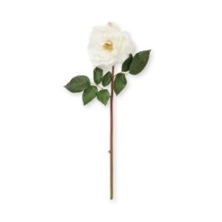 Faux Garden Rose - White -Sophie Allport Shop SS24 ABY3108WH CUTOUT