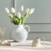 Faux Tulip - White
