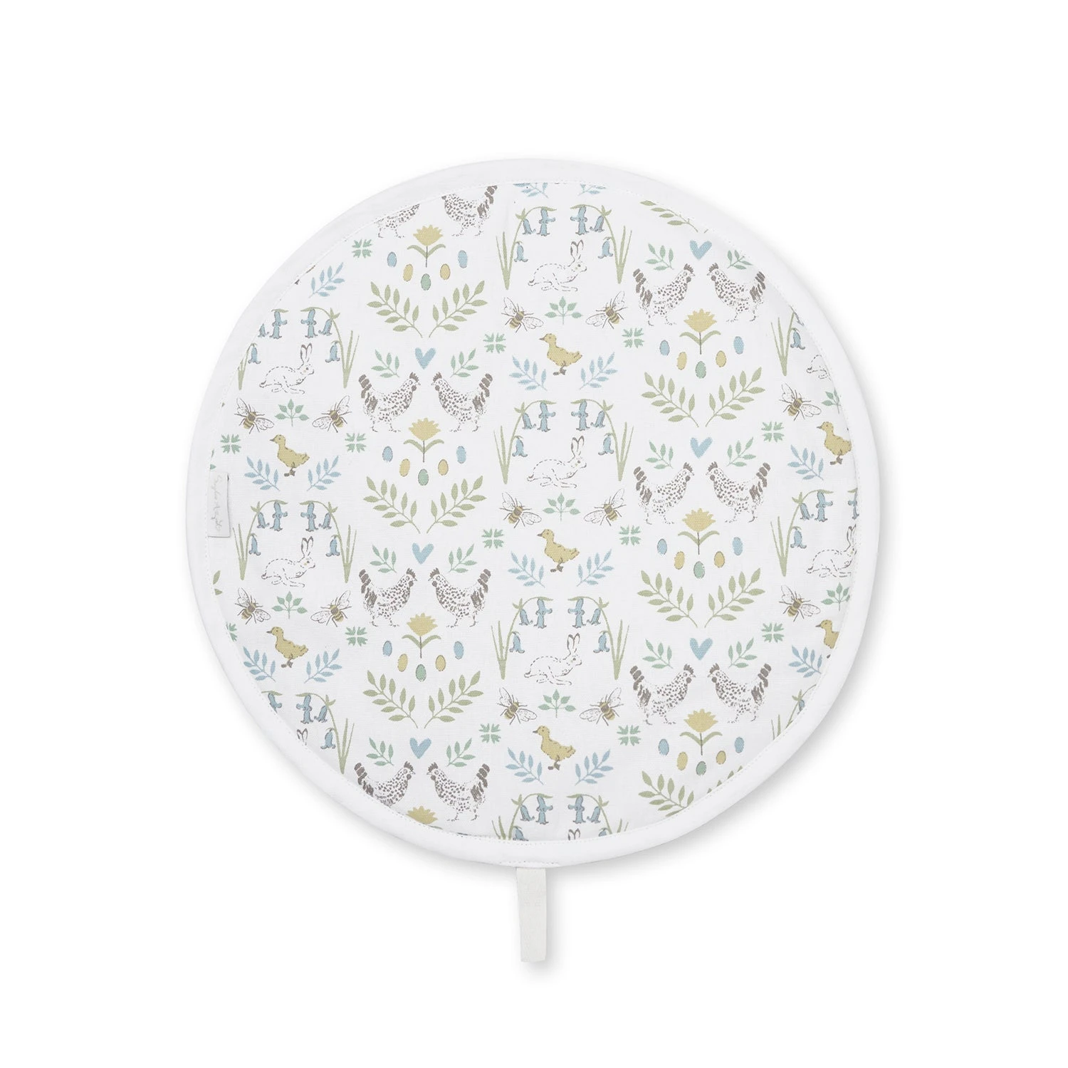 Spring Chicken Circular Hob Cover Spring Chicken Circular Hob Cover -Sophie Allport Shop SS24 ALL118175 CUTOUT