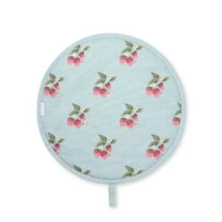 Strawberries Blue Circular Hob Cover -Sophie Allport Shop SS24 ALL97B175 CUTOUT