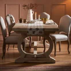 Langham Oval Leg Dining Table 4 Langham Oval Leg Dining Table -Sophie Allport Shop SS24 ARC006 SQUARE