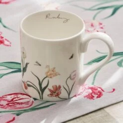Tulips Mug -Sophie Allport Shop SS24 BM11501 DETAIL PERSONALISED