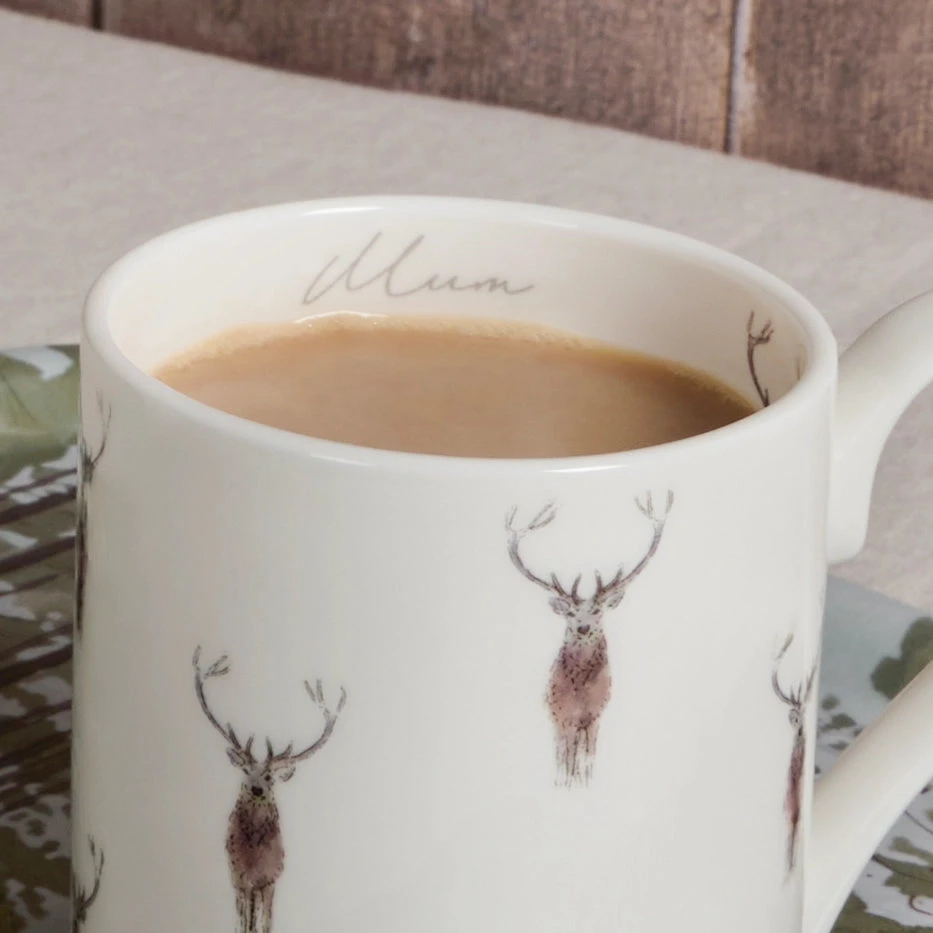 Highland Stag Mug Highland Stag Mug -Sophie Allport Shop SS24 BM2902 DETAIL