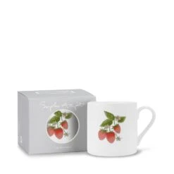 Strawberries Solo Mug -Sophie Allport Shop SS24 IM97W01 CUTOUT BOX