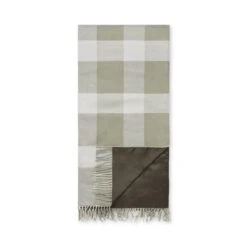 Gingham Picnic Blanket - Olive -Sophie Allport Shop SS24 KPB00OL45 CUTOUT