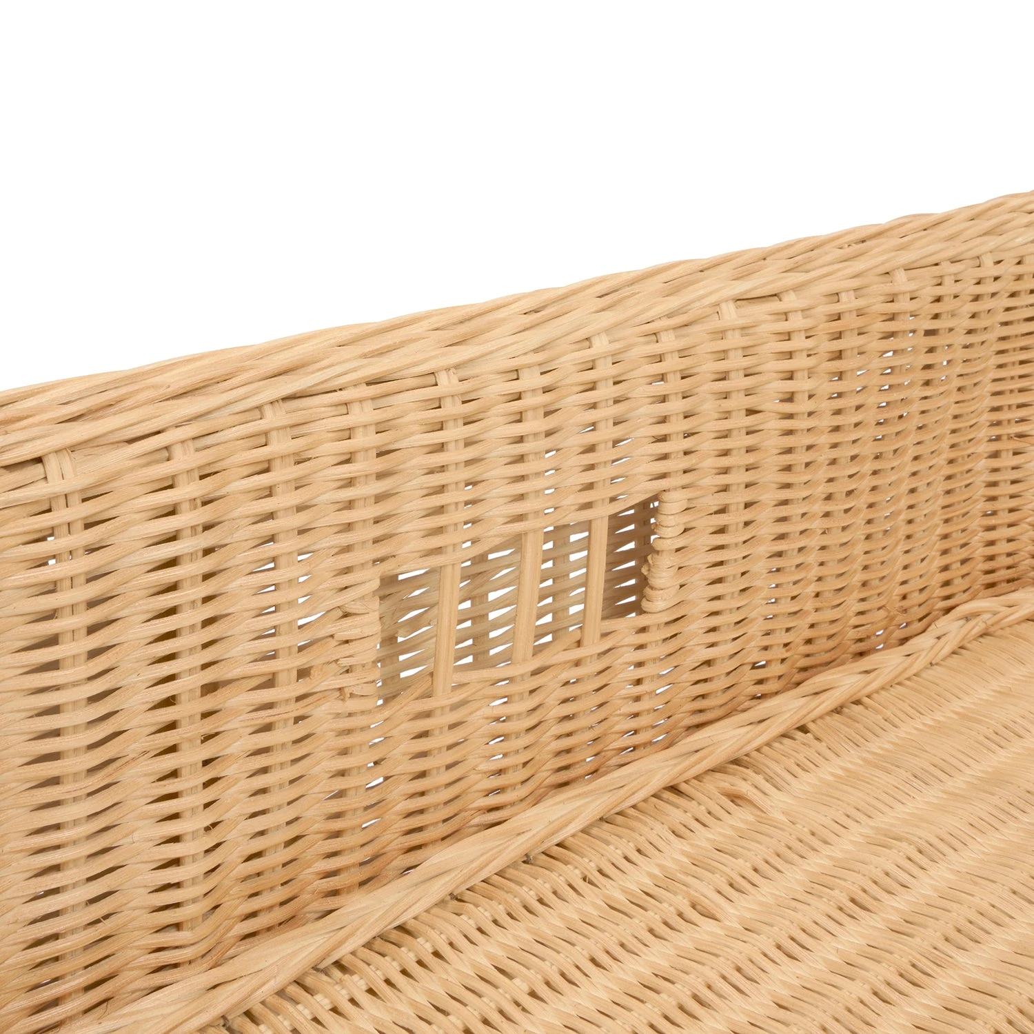 Rattan Pet Bed - Natural Rattan Pet Bed - Natural -Sophie Allport Shop SS24 RATCD755 CUTOUT 3
