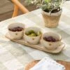 Bees Stoneware Nibbles Bowl (Set Of 3)