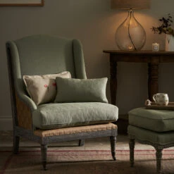 Witham Armchair - Pale Green 5 Witham Armchair - Pale Green -Sophie Allport Shop SS24 WSP21732 SQUARE