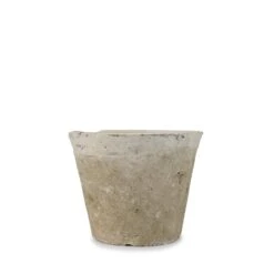 Aged Stone Terracotta Pot -Sophie Allport Shop SS24 Y1009 CUTOUT