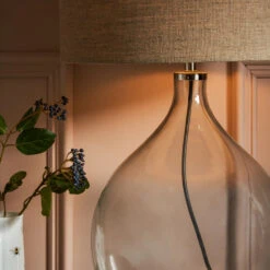 Langham Glass Lamp 3 Langham Glass Lamp -Sophie Allport Shop SS24 ZA7219 DETAIL SQUARE ON