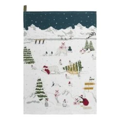 Snow Season Tea Towel (Set Of 2) -Sophie Allport Shop all100602 snow season tea towel set of 2 2 cut out high res square