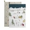 Snow Season Tea Towel (Set Of 2)