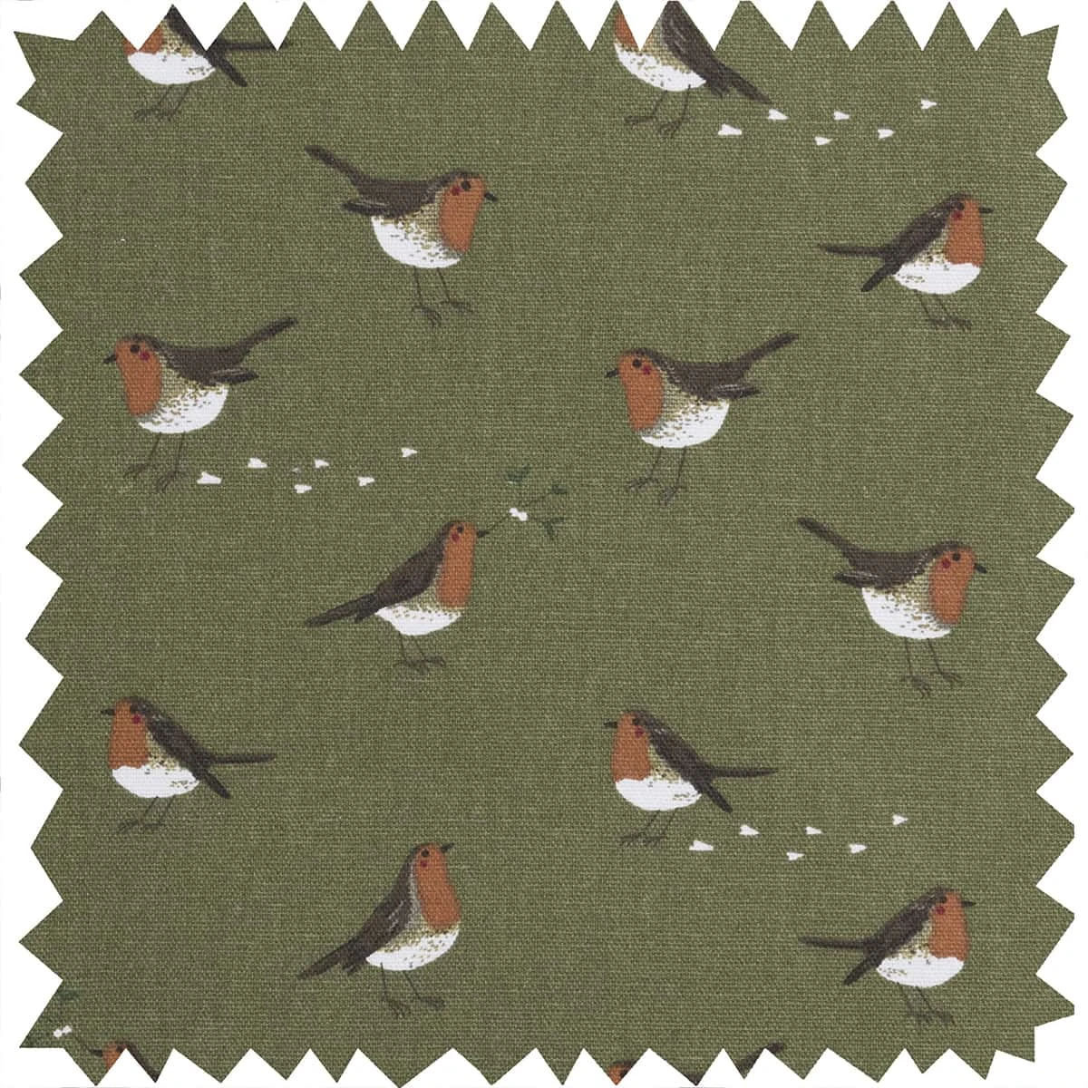 Robin Oven Mitt Robin Oven Mitt -Sophie Allport Shop all101000 robin green fabric swatch cut out high res square 8994b70a 933b 4063 b48b e7268e7600e9