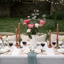 Poppy Meadow Fabric Placemat -Sophie Allport Shop all103820 lin99401 poppy meadow table outdoor 2 lifestyle high res square