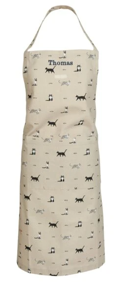 Purrfect Adult Apron -Sophie Allport Shop all31250 purrfect adult apron cut out personalisation high res square