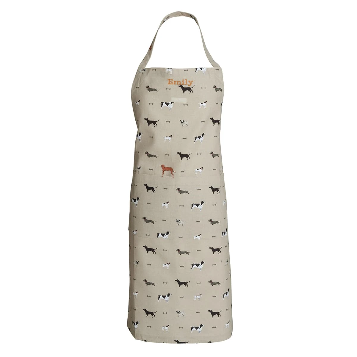 Woof Adult Apron Woof Adult Apron -Sophie Allport Shop all32250 woof adult apron cut out personalisation high res square