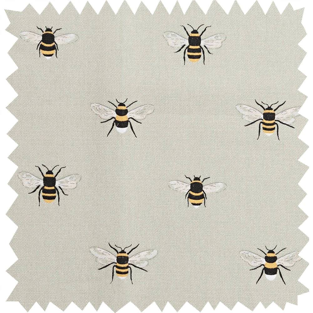 Bees Fabric by the Metre Bees Fabric By The Metre -Sophie Allport Shop all36000 bees fabric swatch cut out web 2 68854632 3320 4011 b89a d7b26003a7a8