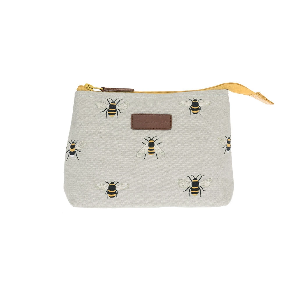 Bees Canvas Makeup Bag Bees Canvas Makeup Bag -Sophie Allport Shop all36510 bees canvas makeup bag small cut out web 7fd54e29 2e3e 44c7 98fe 21fd1628449d