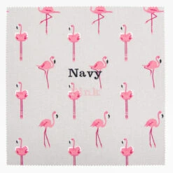 Flamingos Canvas Makeup Bag -Sophie Allport Shop all38000 flamingos fabric swatch cut out personalisation high res square 6ad5c112 8185 41b5 8653 9f64fa49e4a2