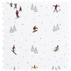 Skiing Oven Mitt -Sophie Allport Shop all49000 skiing fabric swatch high res ef316108 d09c 4b20 8c26 b7e0d90a3bfb