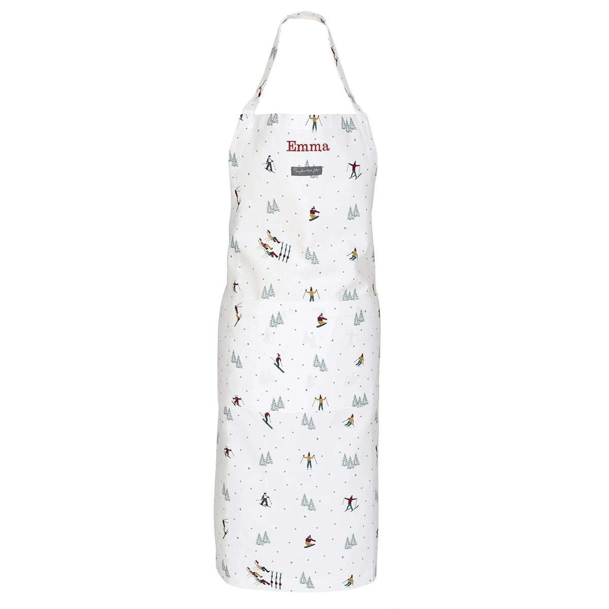 Skiing Adult Apron Skiing Adult Apron -Sophie Allport Shop all49250 skiing adult apron cut out high res square
