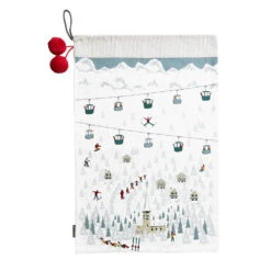 Skiing On The Piste Christmas Sack