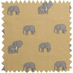 Elephant Tea Towel 3 Elephant Tea Towel -Sophie Allport Shop all54000 ZSL elephant fabric swatch high res 96e832d8 b259 40c0 9c06 f948b3bf9d9f