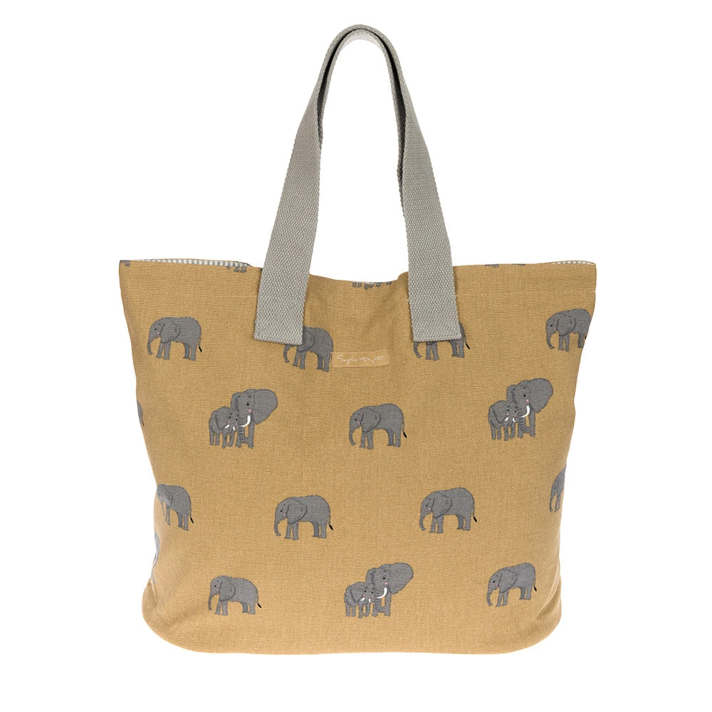 Elephant Everyday Bag Elephant Everyday Bag -Sophie Allport Shop all54540 zsl elephant everyday bag cut out web 1 01957a49 f893 45fe ba5f 3217cad8818e