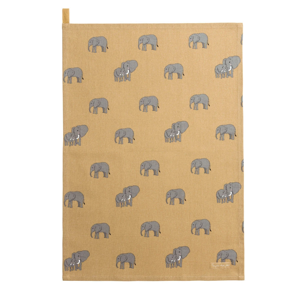 Elephant Tea Towel Elephant Tea Towel -Sophie Allport Shop all54601 elephant zsl tea towel cut out web 0b89c4b2 edf6 4ace b1cd 72221bb38d37