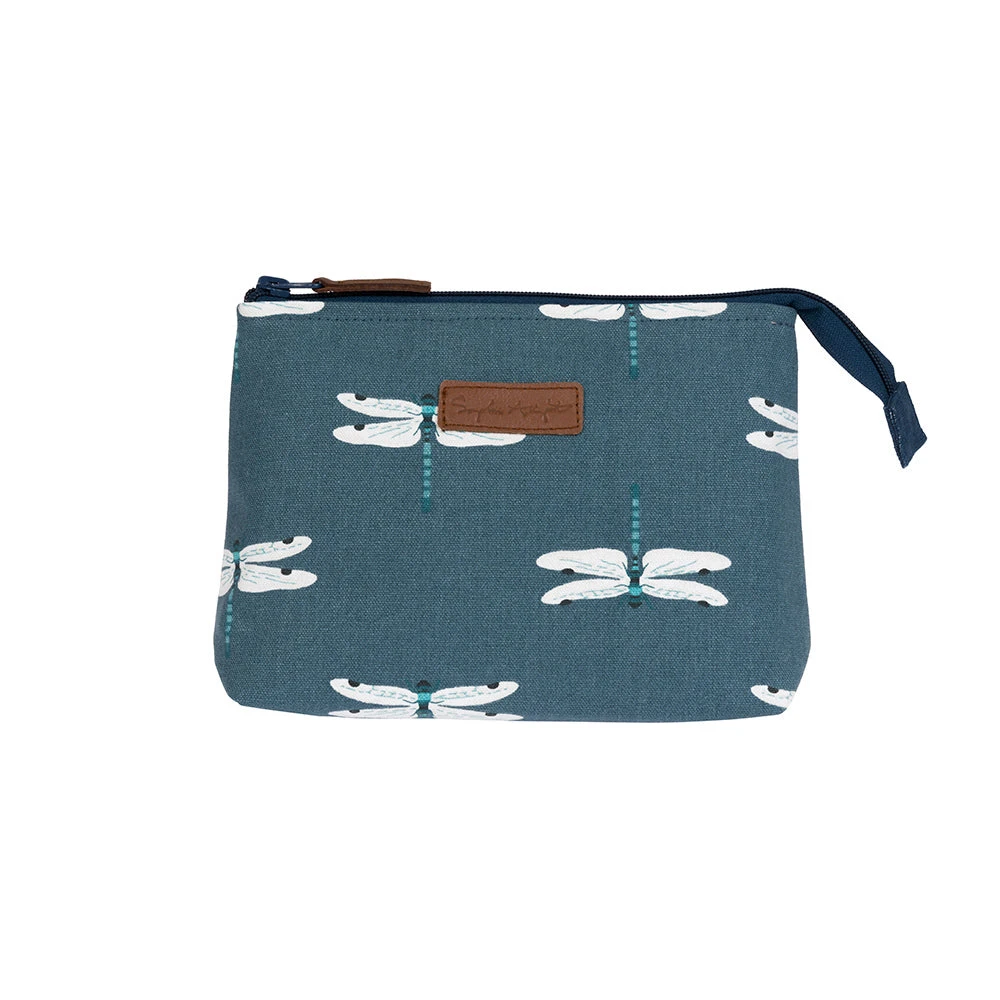 Dragonfly Canvas Makeup Bag Dragonfly Canvas Makeup Bag -Sophie Allport Shop all57510 dragonfly canvas makeup bag small cut out web 1