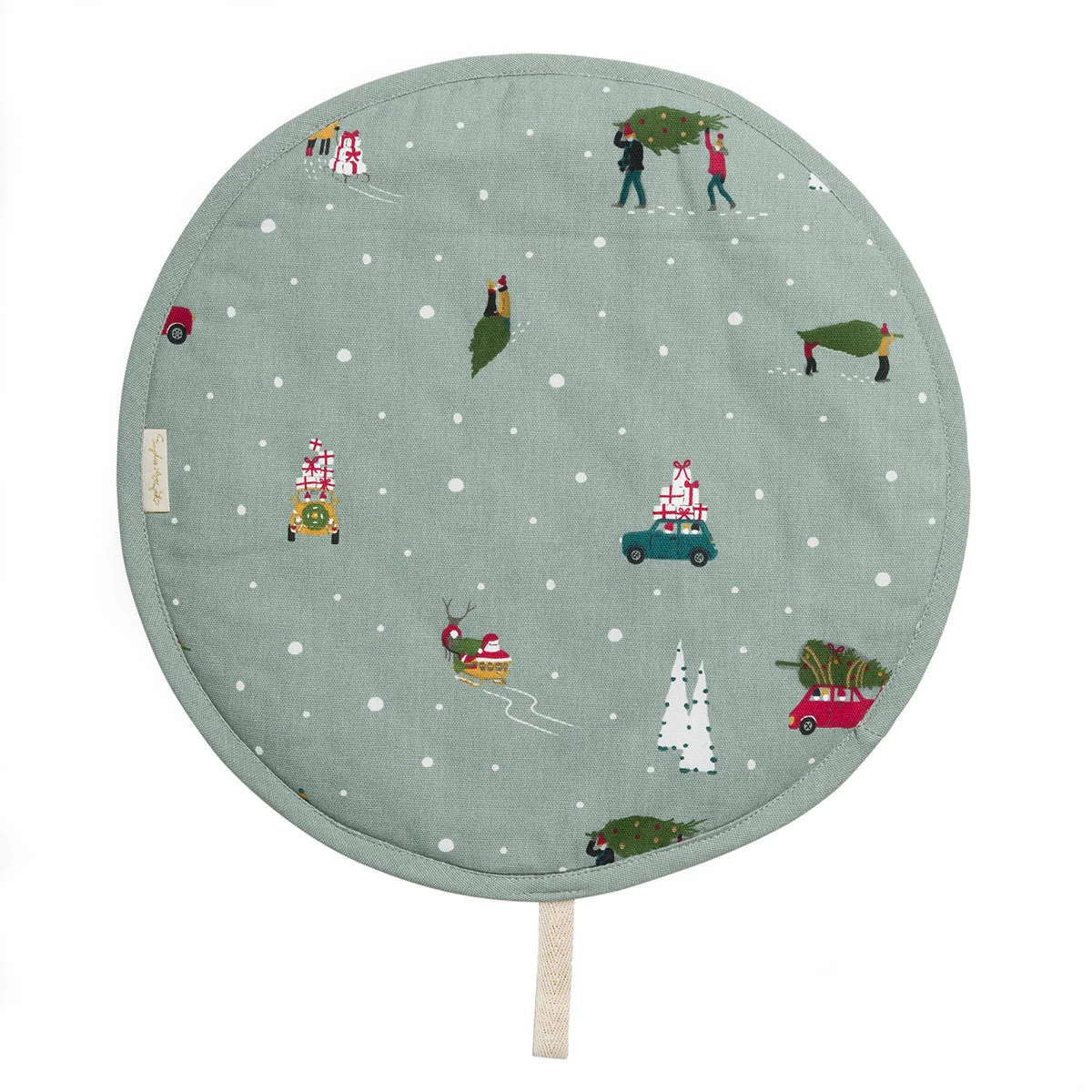 Home for Christmas Circular Hob Cover Home For Christmas Circular Hob Cover -Sophie Allport Shop all60175 home for christmas circular hob cover high res square