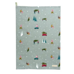 Home For Christmas Tea Towel (Set Of 2) -Sophie Allport Shop all60601 home for christmas tea towel cut out high res square 990b0847 070f 4fea baa7 89ea7a21d5d5