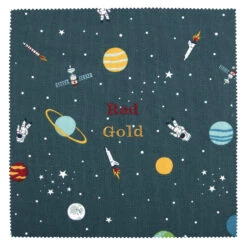 Space Kids Apron -Sophie Allport Shop all62000 space fabric swatch cut out personalisation high res 761f5f3b 9427 42cc 8e0e 47245e8b0a31