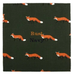 Foxes Adult Apron 4 Foxes Adult Apron -Sophie Allport Shop all63000 foxes fabric swatch cut out personalisation high res square