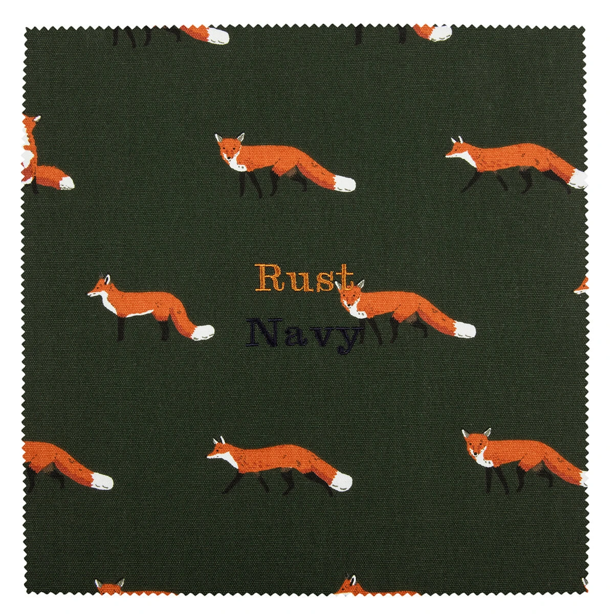 Foxes Adult Apron Foxes Adult Apron -Sophie Allport Shop all63000 foxes fabric swatch cut out personalisation high res square