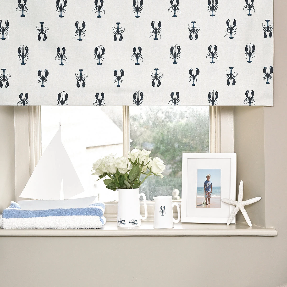 Lobster Fabric by the Metre Lobster Fabric By The Metre -Sophie Allport Shop all68000 lobster fabric by the metre lifestyle high res square